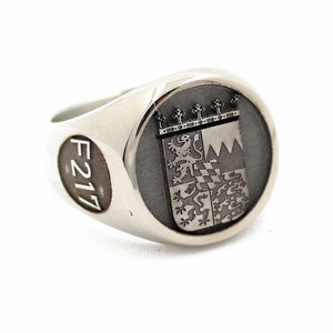 Fregatte Bayern F217 Ring aus Edelstahl – Ansicht 2