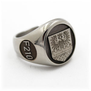 Fregatte Emden F210 Ring aus Edelstahl – Ansicht 1