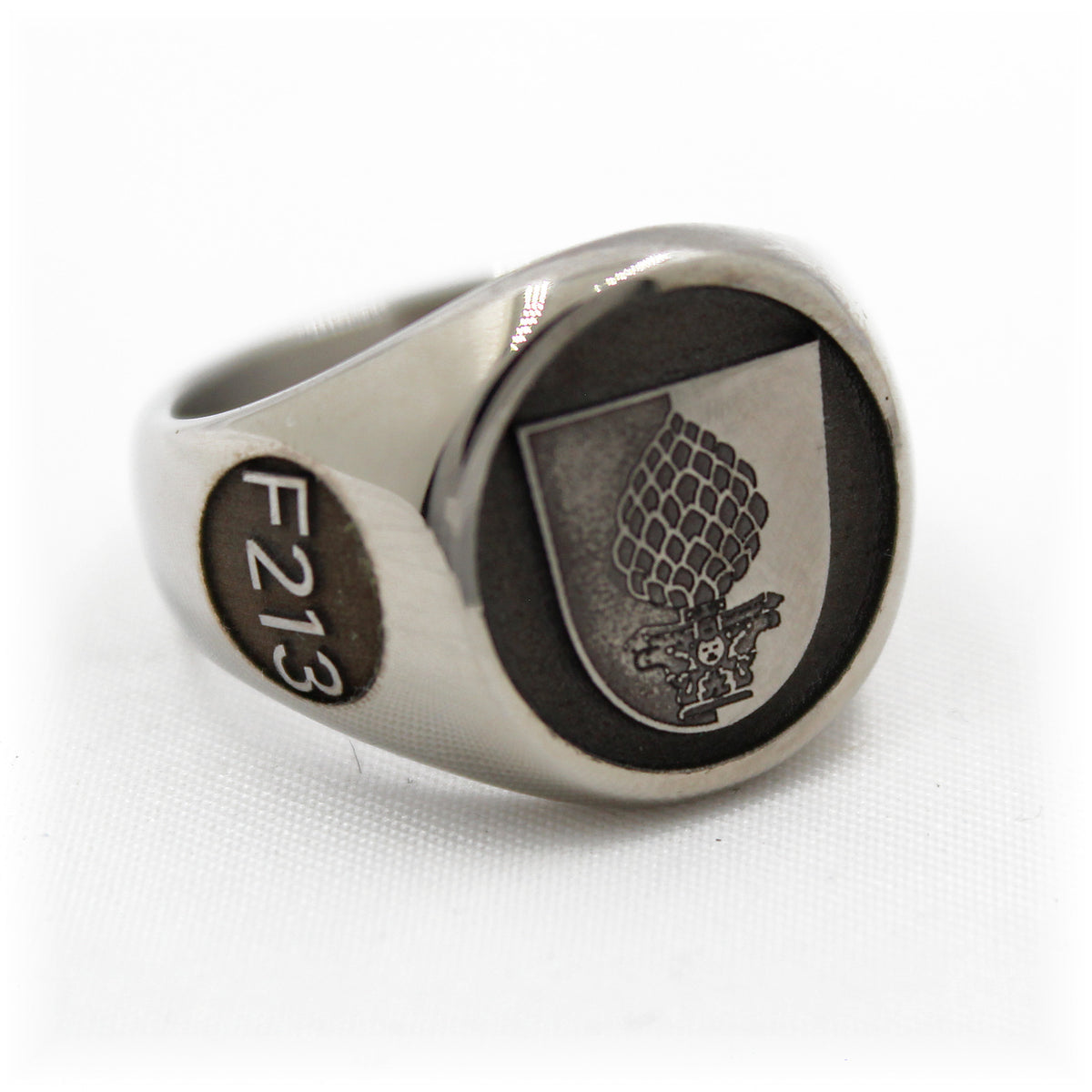 Fregatte Augsburg F213 Ring aus Edelstahl – Ansicht 1