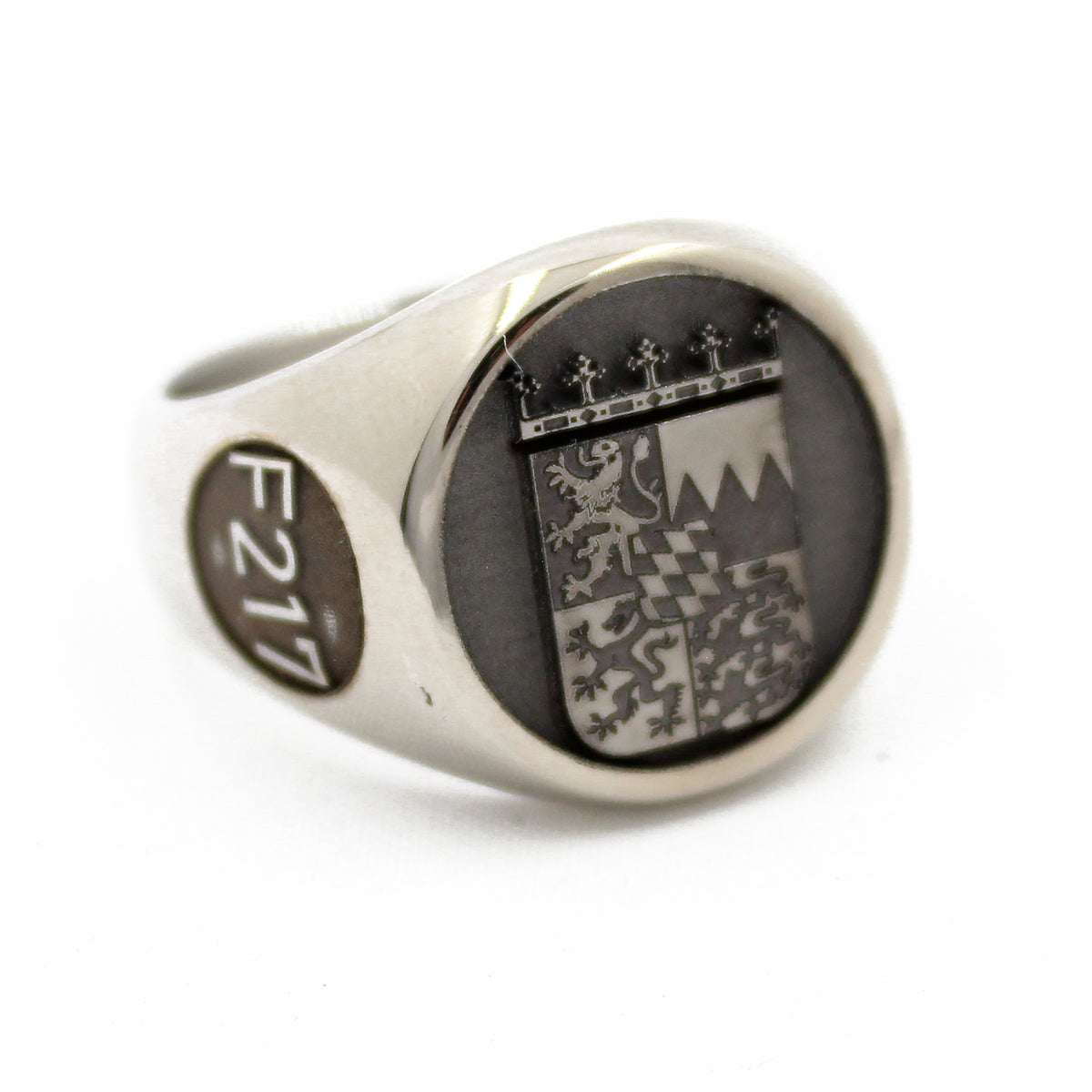 Fregatte Bayern F217 Ring aus Edelstahl – Ansicht 1