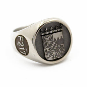 Fregatte Bayern F217 Ring aus Edelstahl – Ansicht 1