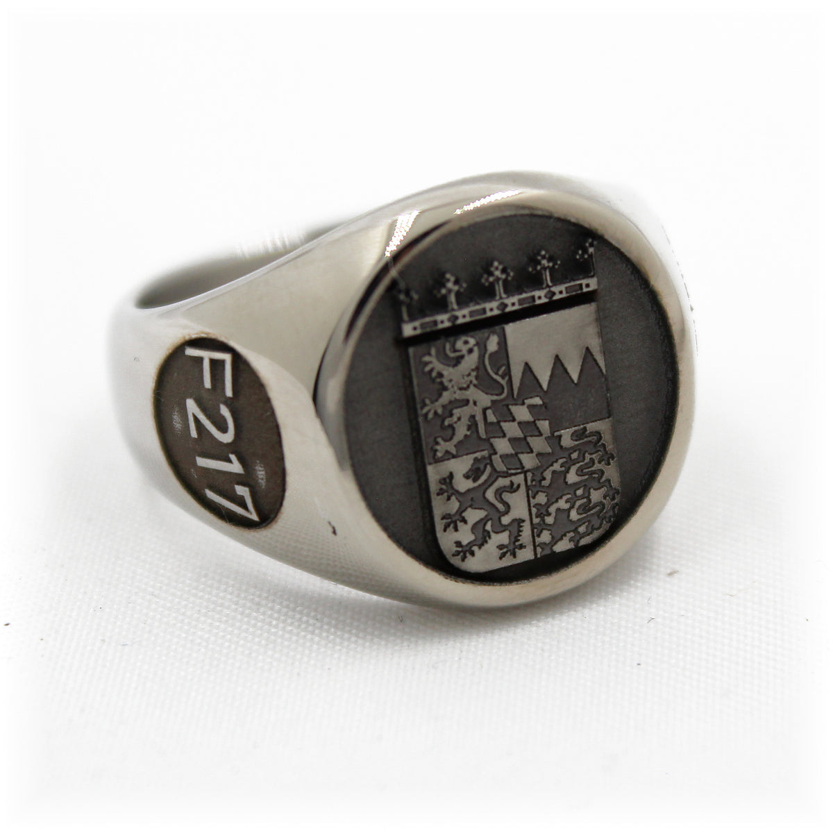 Fregatte Bayern F217 Ring aus Edelstahl – Ansicht 3