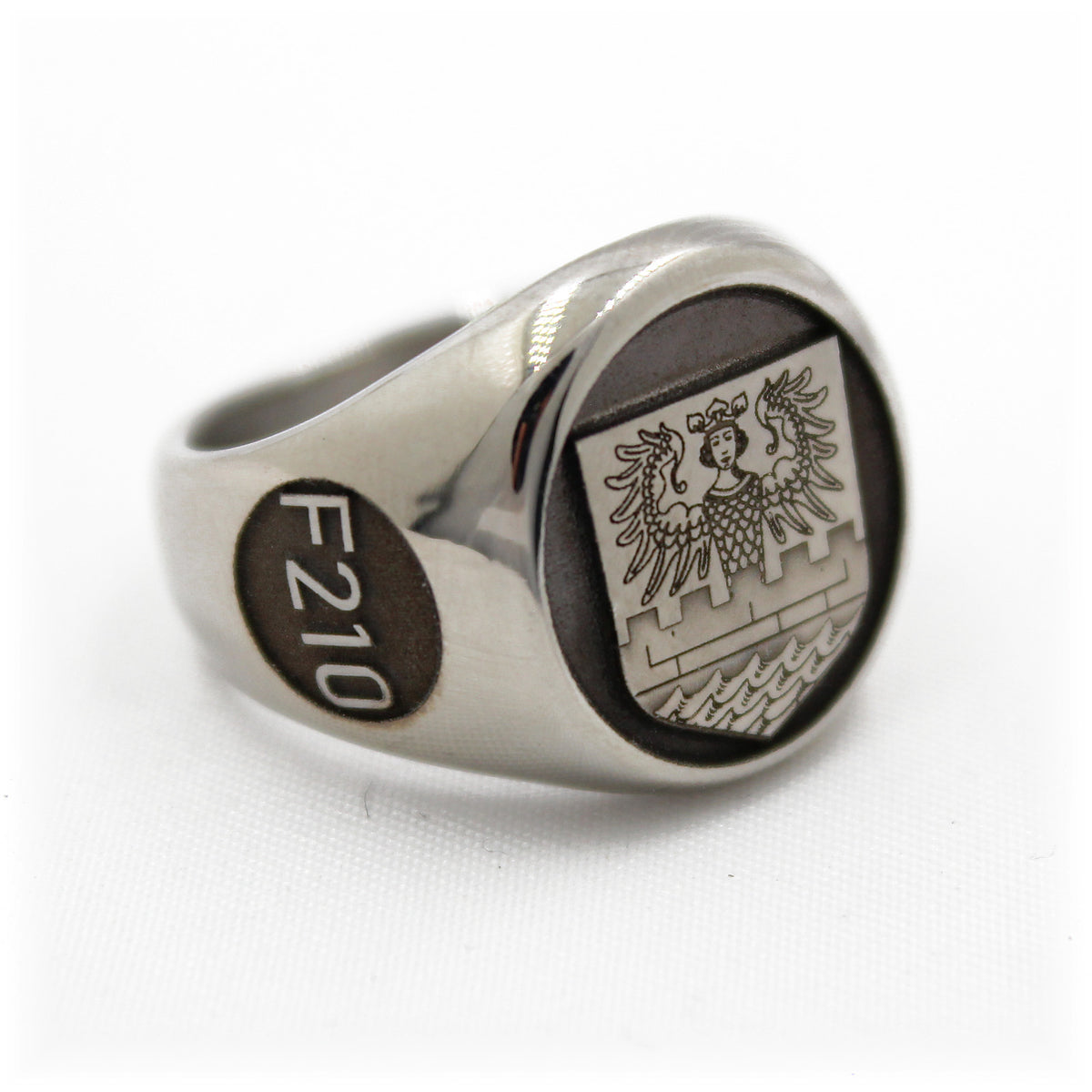 Fregatte Emden F210 Ring aus Edelstahl – Ansicht 1
