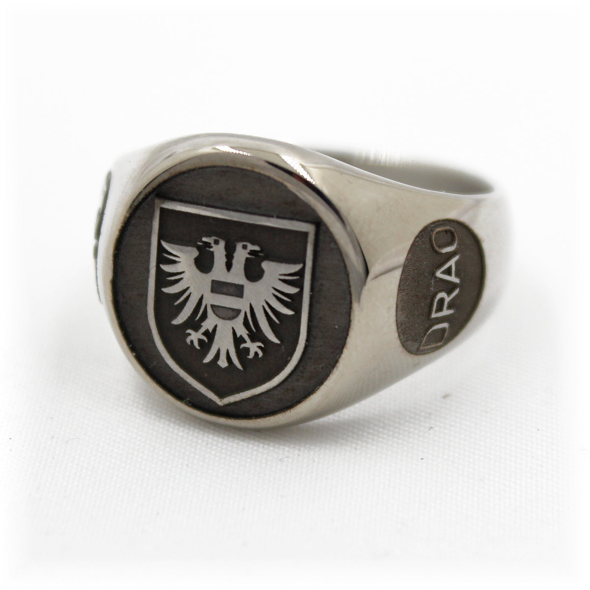 Fregatte Lübeck F214 Ring aus Edelstahl – Ansicht 1