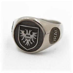 Fregatte Lübeck F214 Ring aus Edelstahl – Ansicht 1