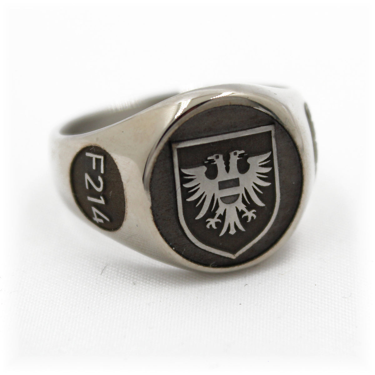 Fregatte Lübeck F214 Ring aus Edelstahl – Ansicht 2