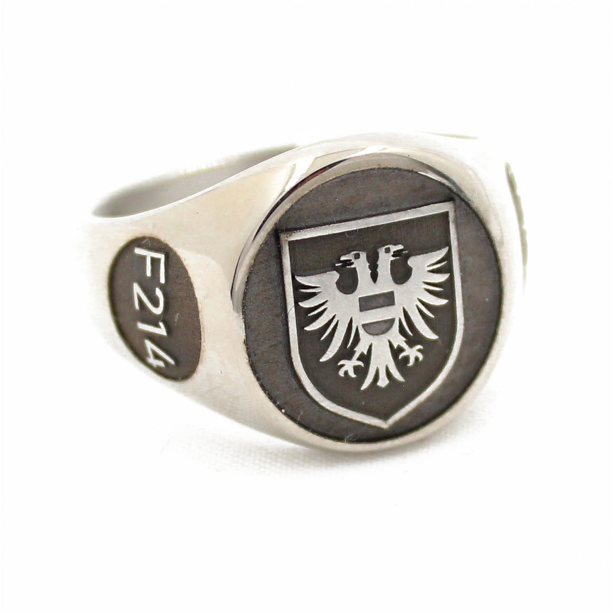 Fregatte Lübeck F214 Ring aus Edelstahl – Ansicht 3
